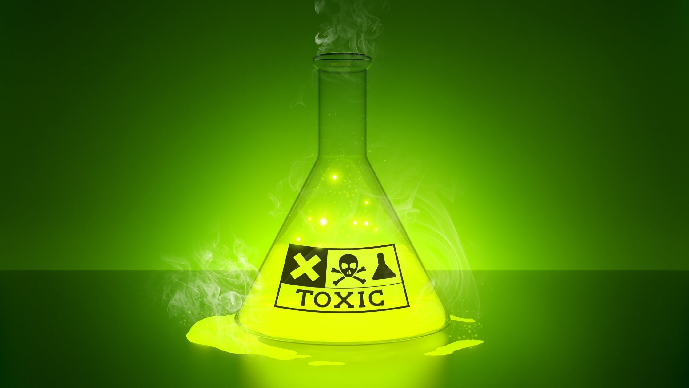 a toxic and dangerous acid