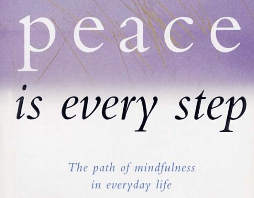 cover page of the book "Peace is Every Step"