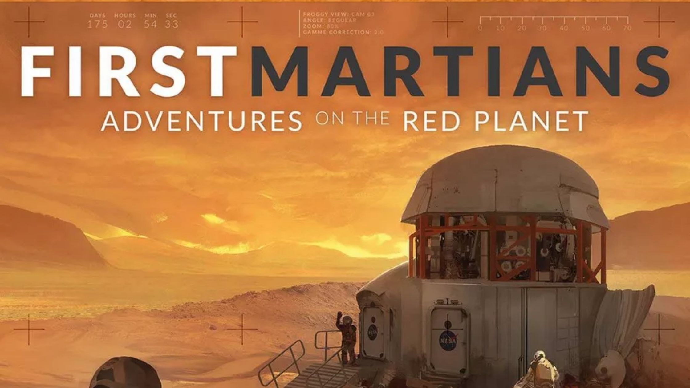 A legacy board game titled First Martians: Adventures on the Red Planet