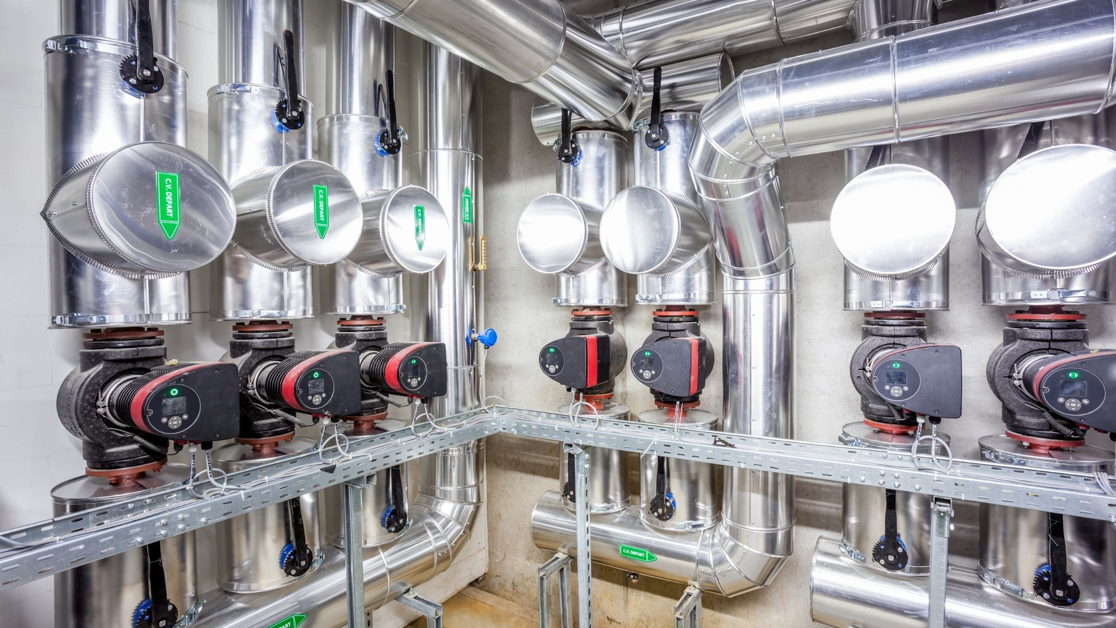 components of hydronic heating system