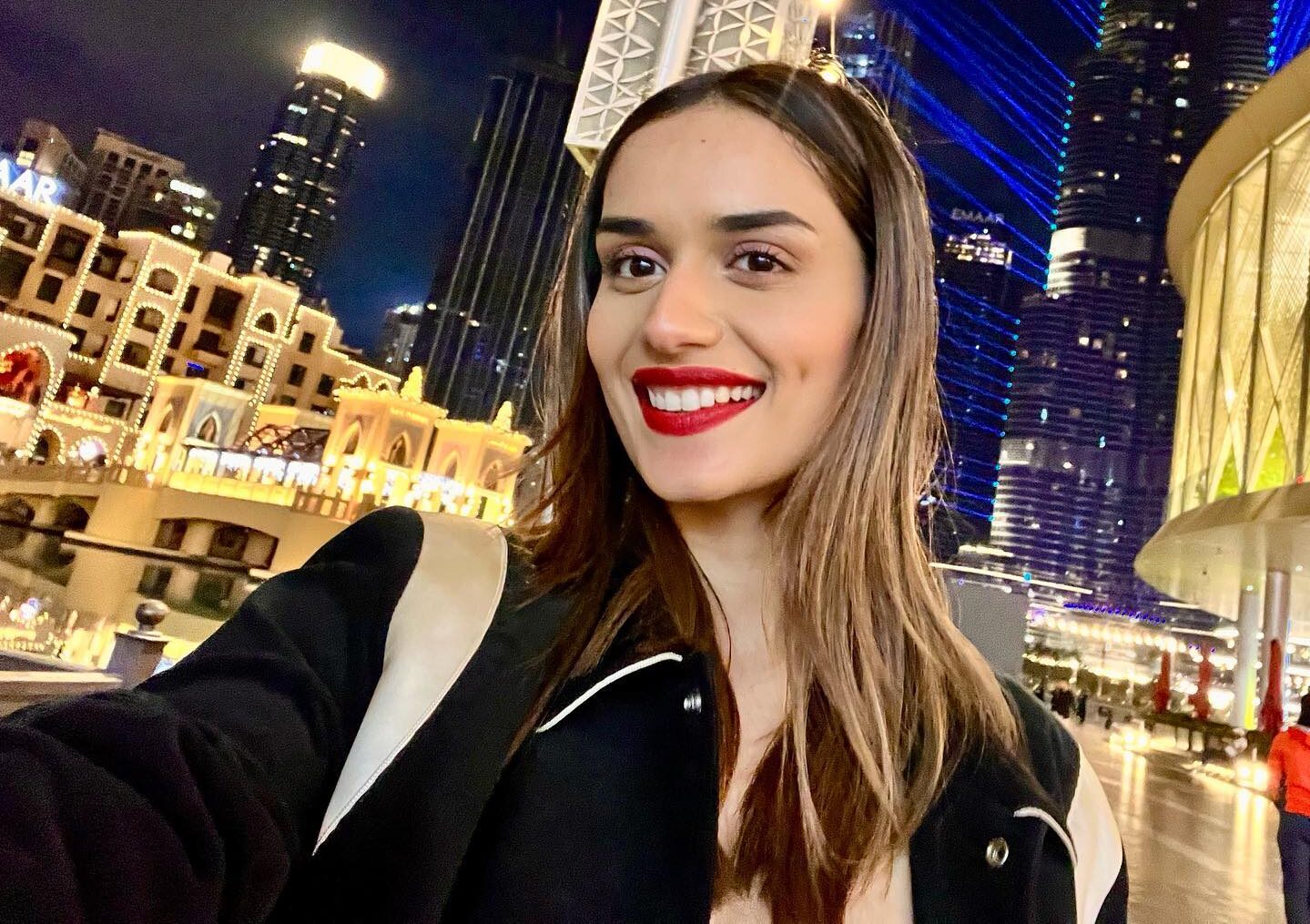 Manushi Chillar in Dubai