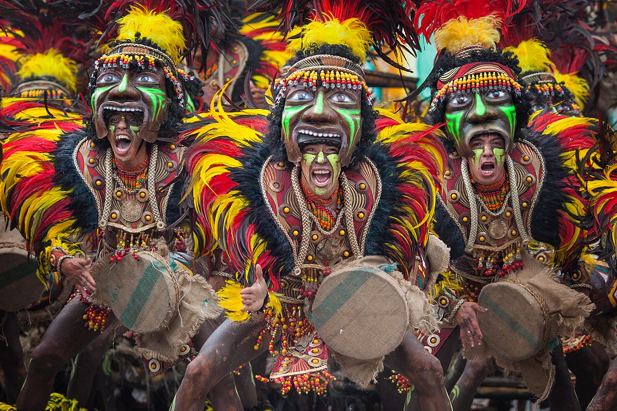Dinagyang Festival celebration in the philippines
