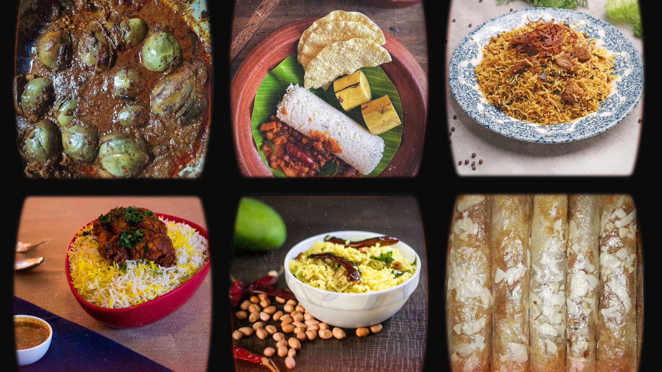 collage of andhra pradesh foods